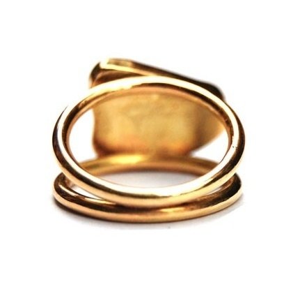 Gouden ring met toermalijn