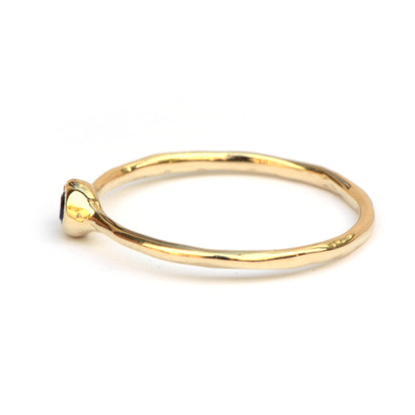 Ring Millie met donkergroene toermalijn