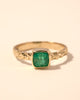 Gouden ring met smaragd