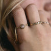 Twiggy ring met antieke diamant