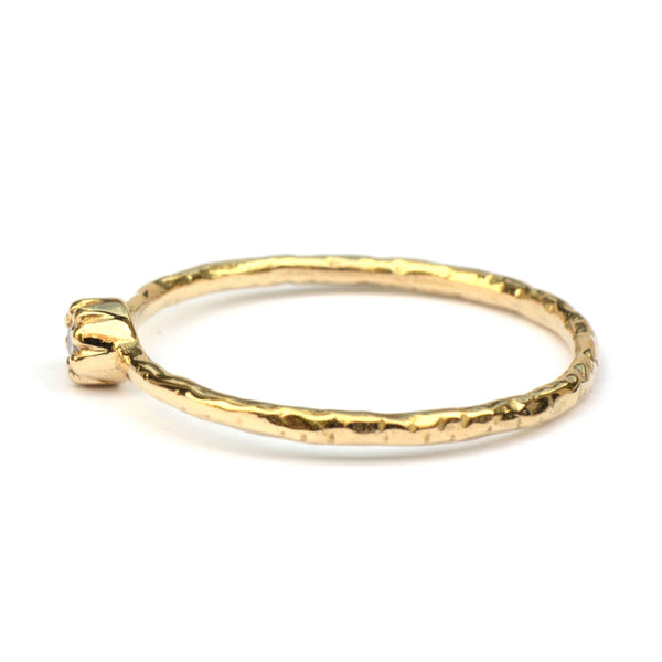 Naoki ring met fancy bruine diamant