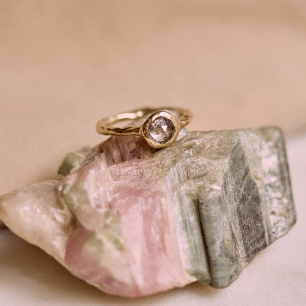 Salt & Pepper robuuste ring