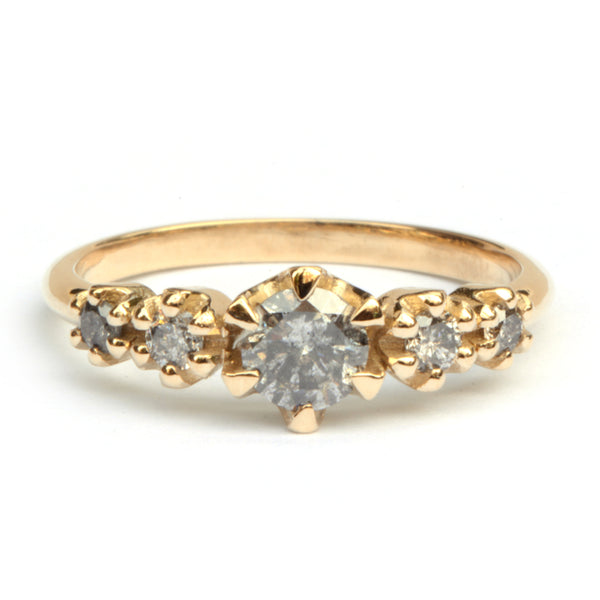 Ring Solange Salt & Pepper