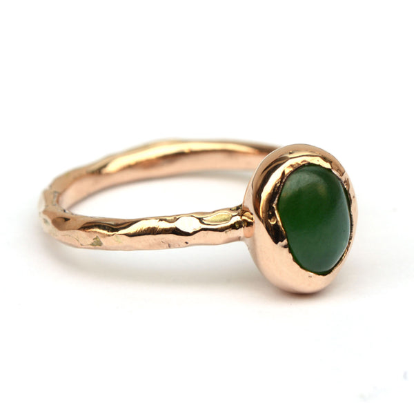 Ring met jade