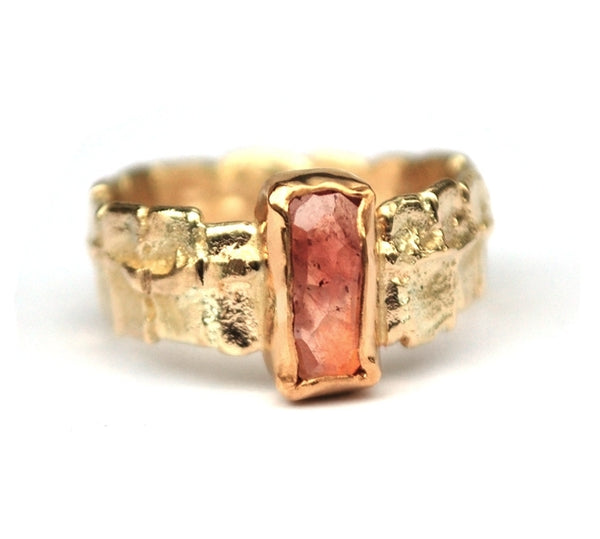 Ring met robijn