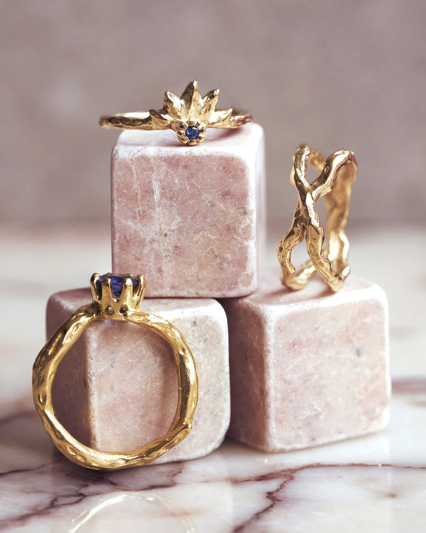 Ring Gaia met topaas