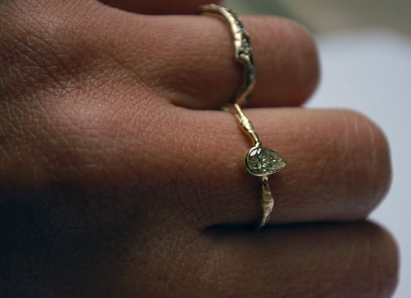 Verfijnde diamant ring