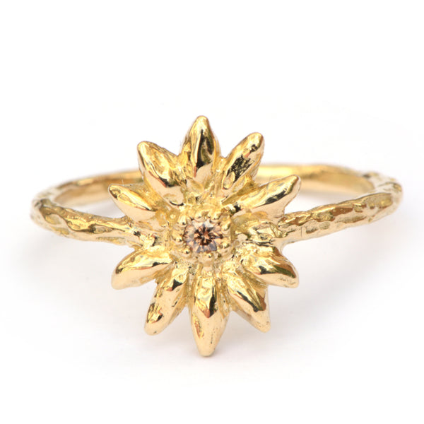 Ring Eden met choco diamant