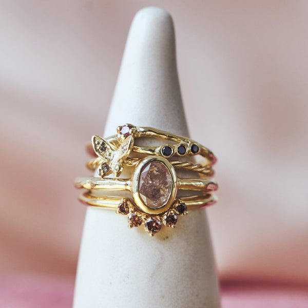 Ring met Koi diamant