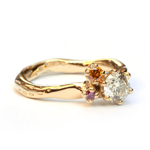 Ring Abbey fancy pink