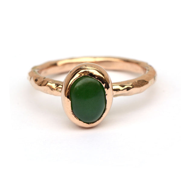 Ring met jade