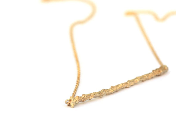 Ketting met gouden takje