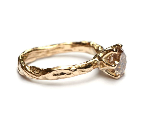 Verlovingsring met Canadese ice diamant