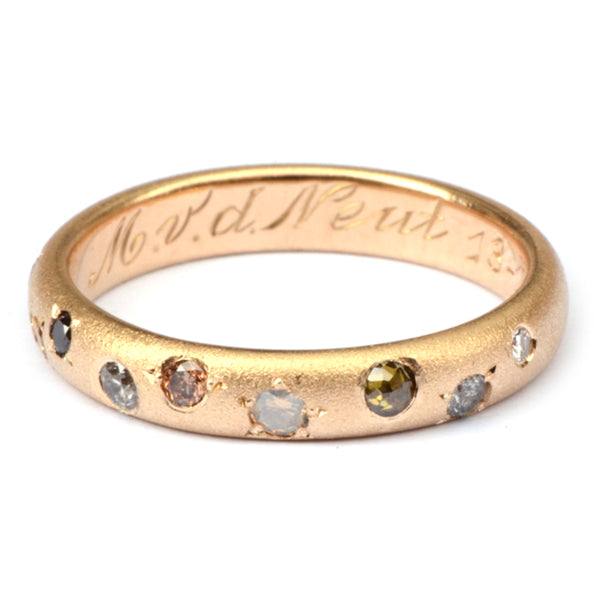 Ring met diamanten