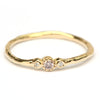 Minnie ring met pinkish brown diamant