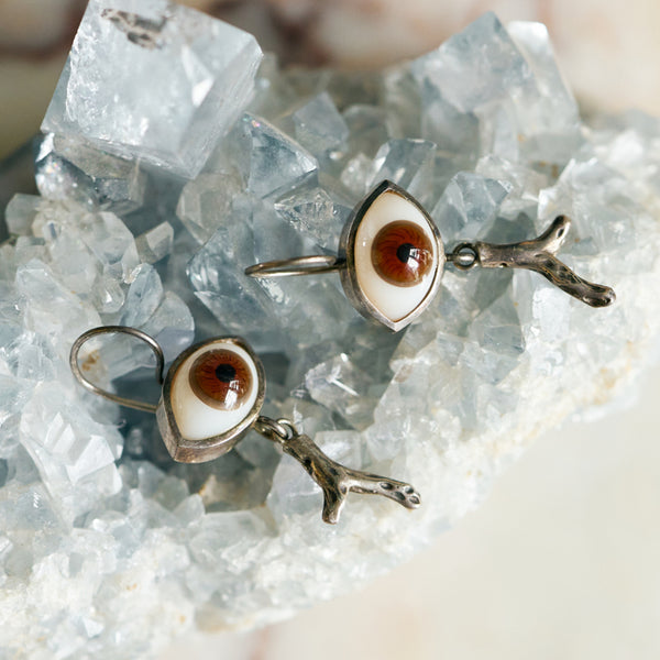 Oorsieraden met poppenogen