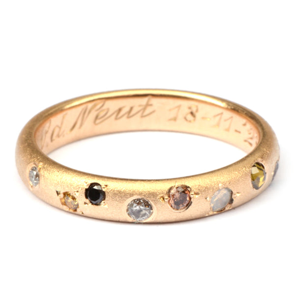Ring met diamanten