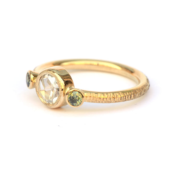 Green happiness ring