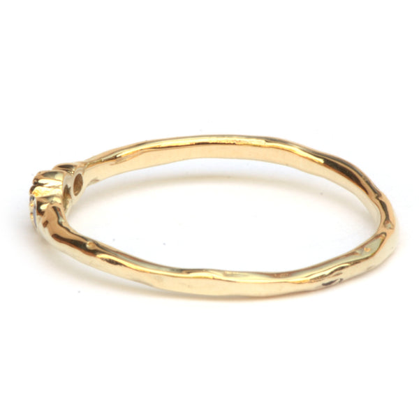 Ring Minnie met toermalijn en diamant