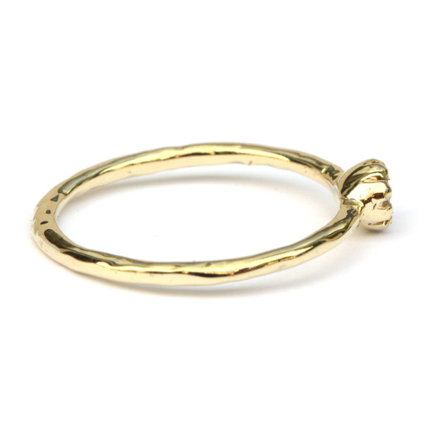 Naoki ring met olive diamant