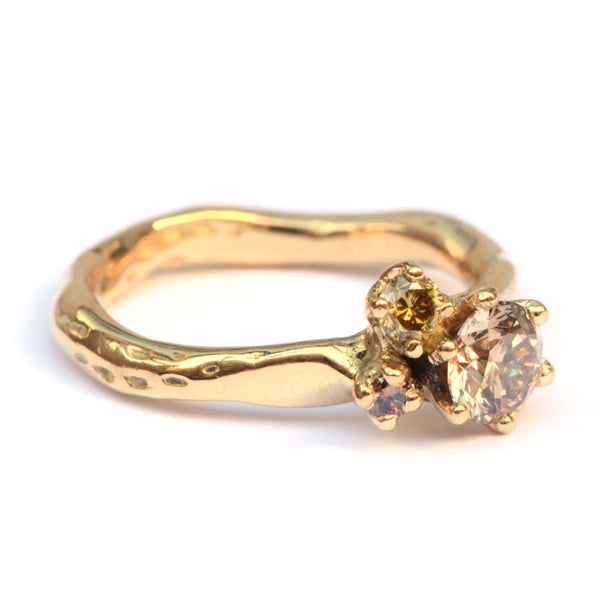 Ring Abbey fancy brown