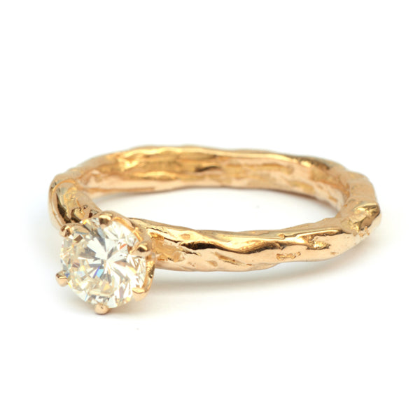 Stoere diamant ring