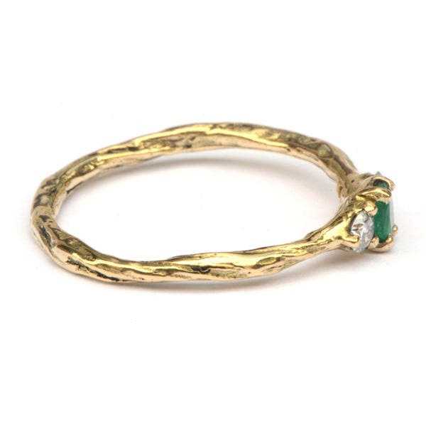 Ring Amy met smaragd