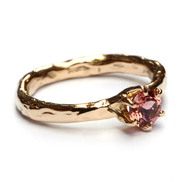 Ring met Malaya granaat