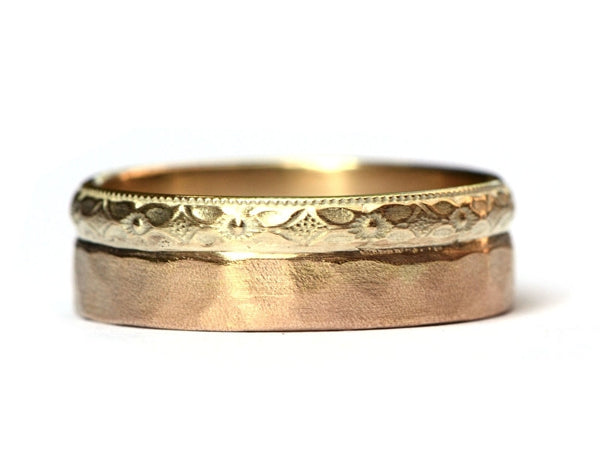 Trouwring van fairtrade goud