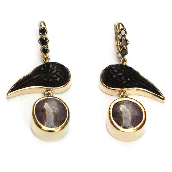 Oorhangers Raven