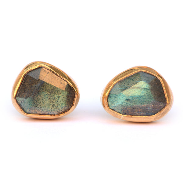 Oorsieraden met labradoriet