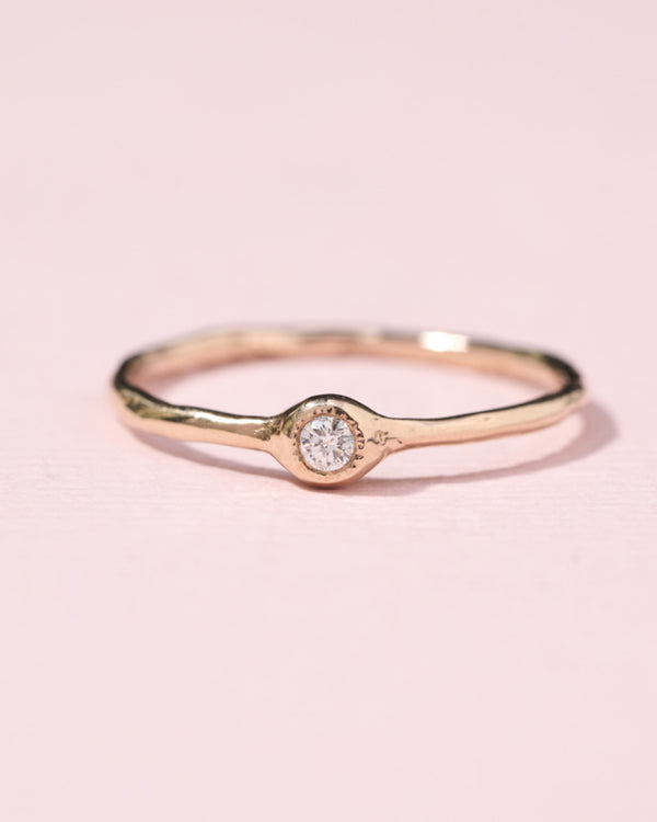 Millie ring met diamant