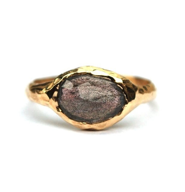 Ring met labradoriet