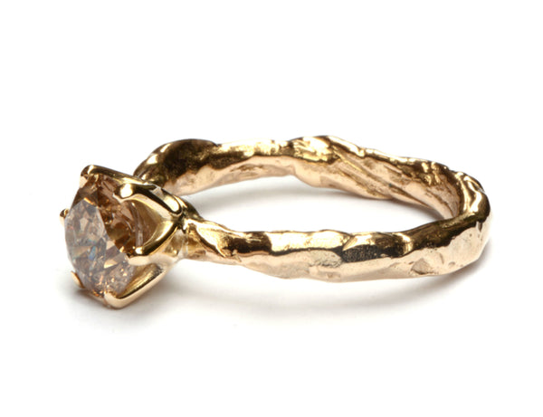 Verlovingsring met Canadese ice diamant