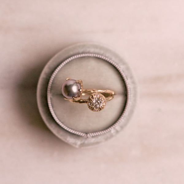Ring met antieke bolsjewiek diamant