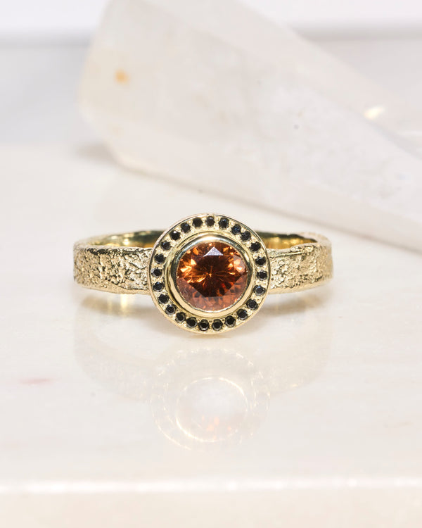 gouden ring herenring zirkoon diamant